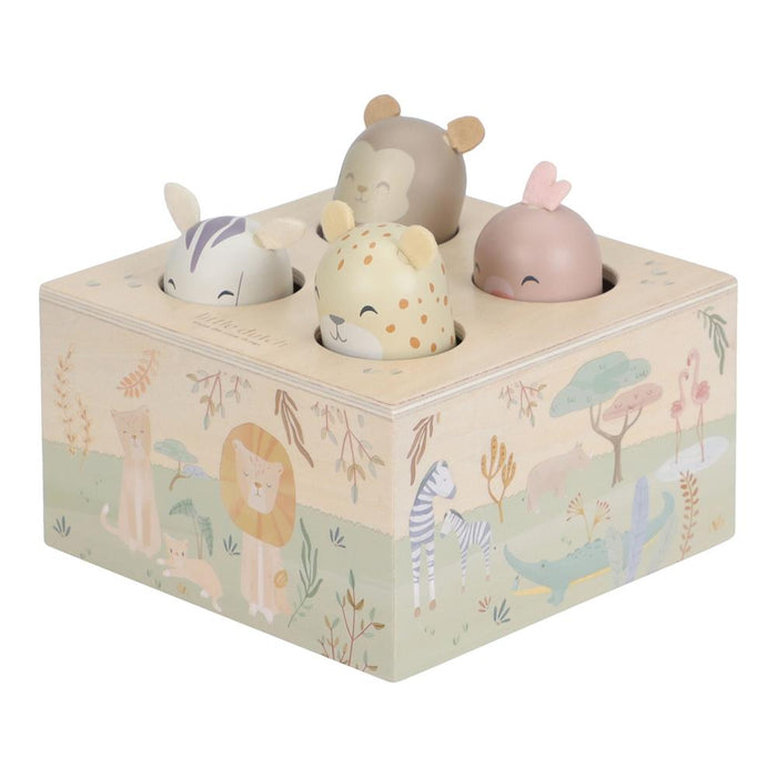 Pop Up em Madeira Little Dutch Safari Friends Verde