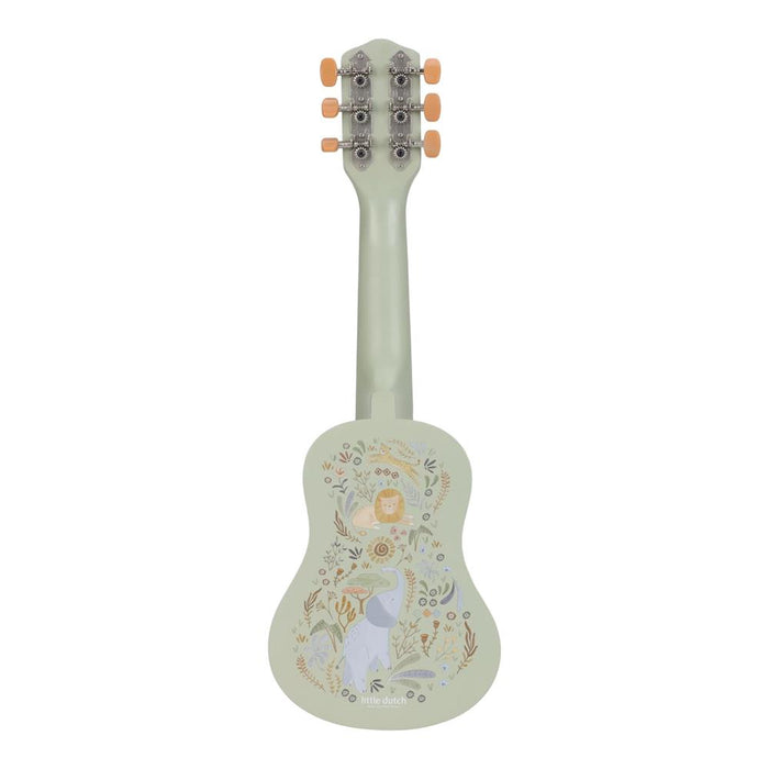 Guitarra em Madeira Little Dutch Safari Friends Verde