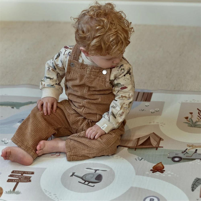 Tapete Pista de Carros Little Dutch Safari Friends 100x140cm