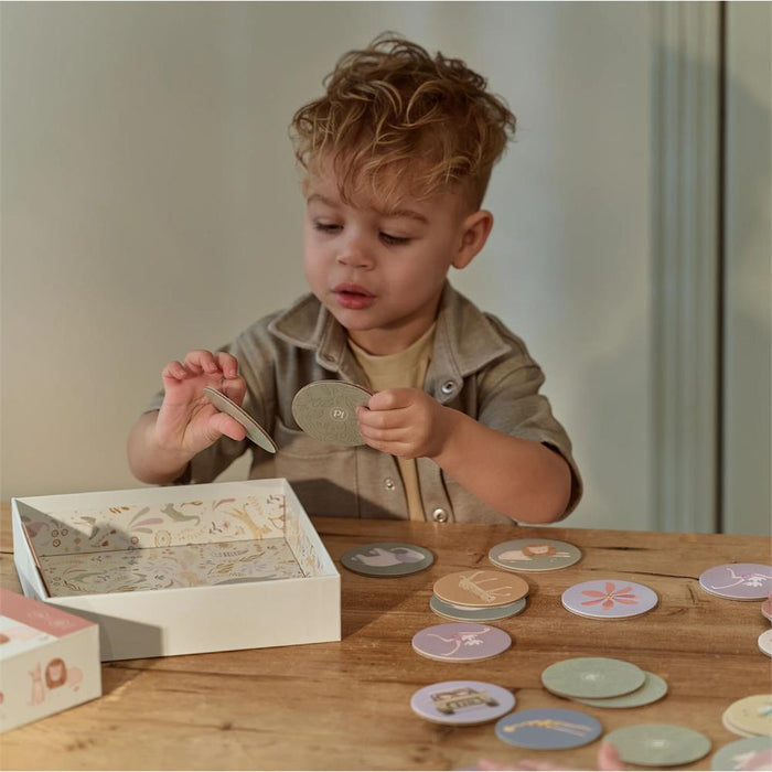 Jogo da Memória Little Dutch Safari Friends