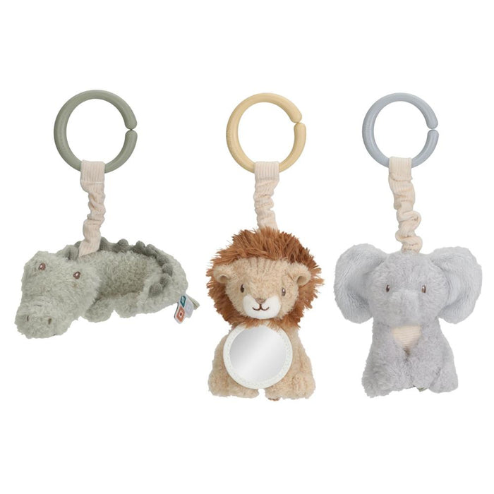 Conjunto de 3 Pendentes de Atividades Little Dutch Safari Friends
