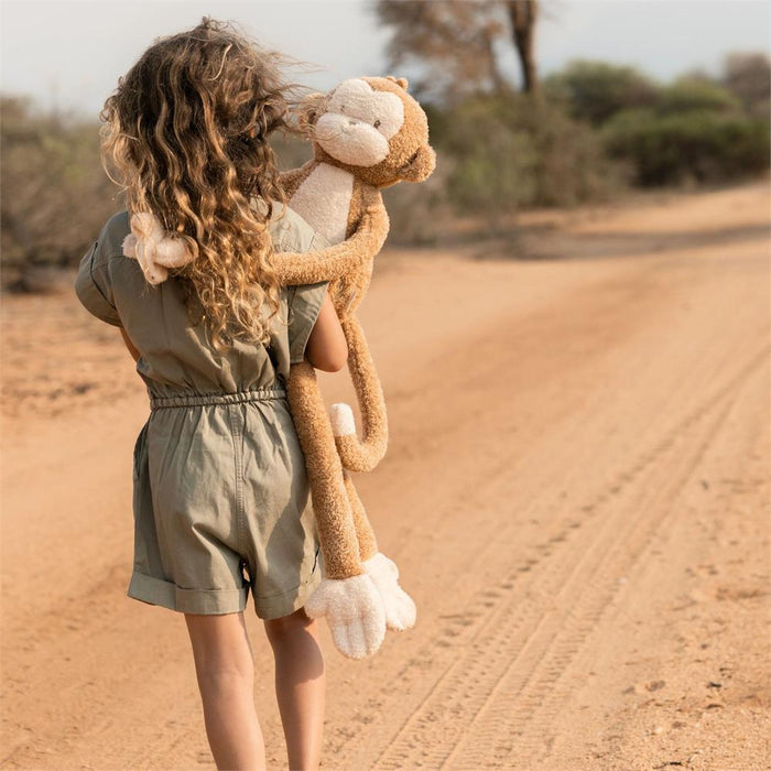 Peluche Macaco XL Little Dutch Safari Friends 82cm