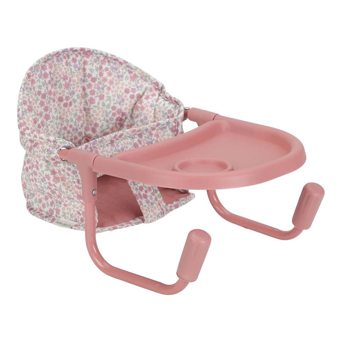 Cadeira da Papa de Mesa para Boneca Little Dutch Rosa Flores