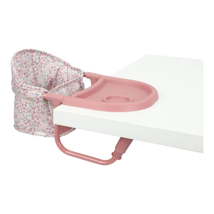 Cadeira da Papa de Mesa para Boneca Little Dutch Rosa Flores