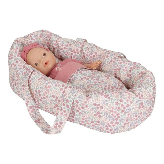 Alcofa para Bonecas Little Dutch Rosa Flores