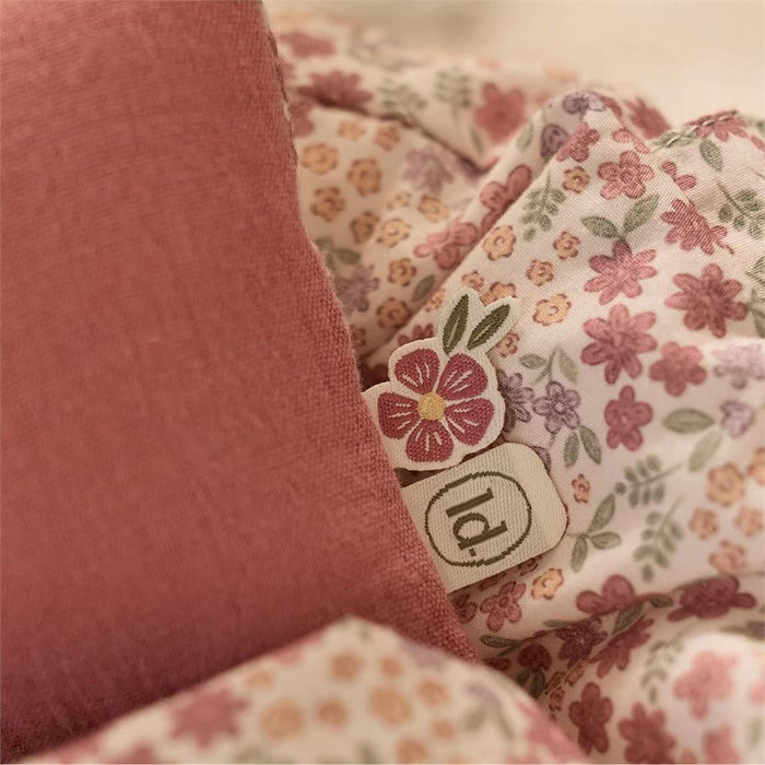Alcofa para Bonecas Little Dutch Rosa Flores