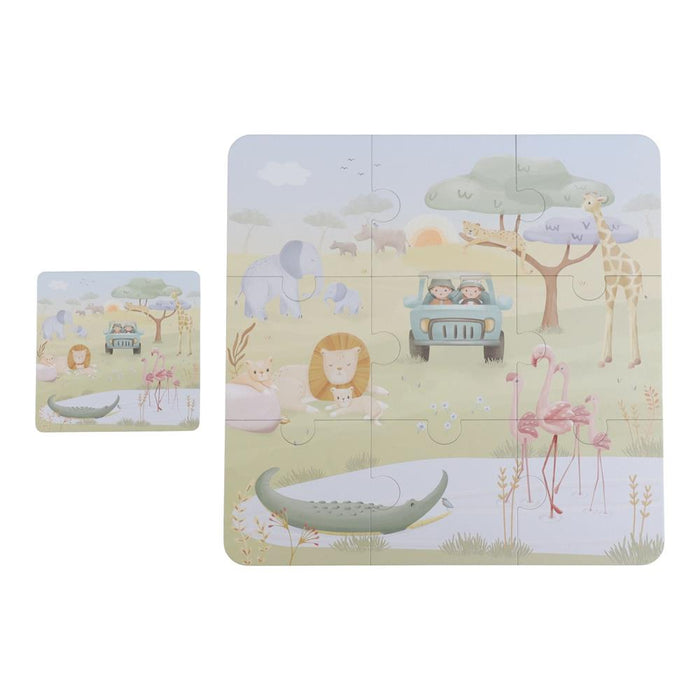 6 Puzzles Little Dutch Safari Friends 2 a 9 Peças