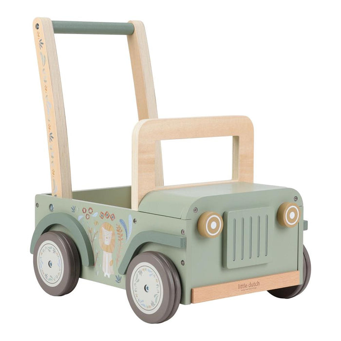 Carro de Empurrar em Madeira Little Dutch Safari Friends
