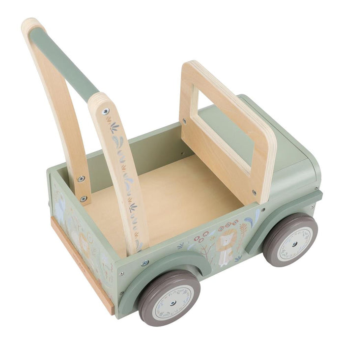 Carro de Empurrar em Madeira Little Dutch Safari Friends