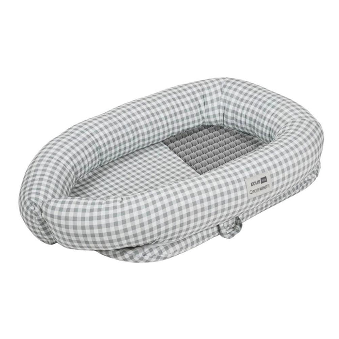Ninho Anti-Plagiocefalia Petite Marmotte Cinza Vichy