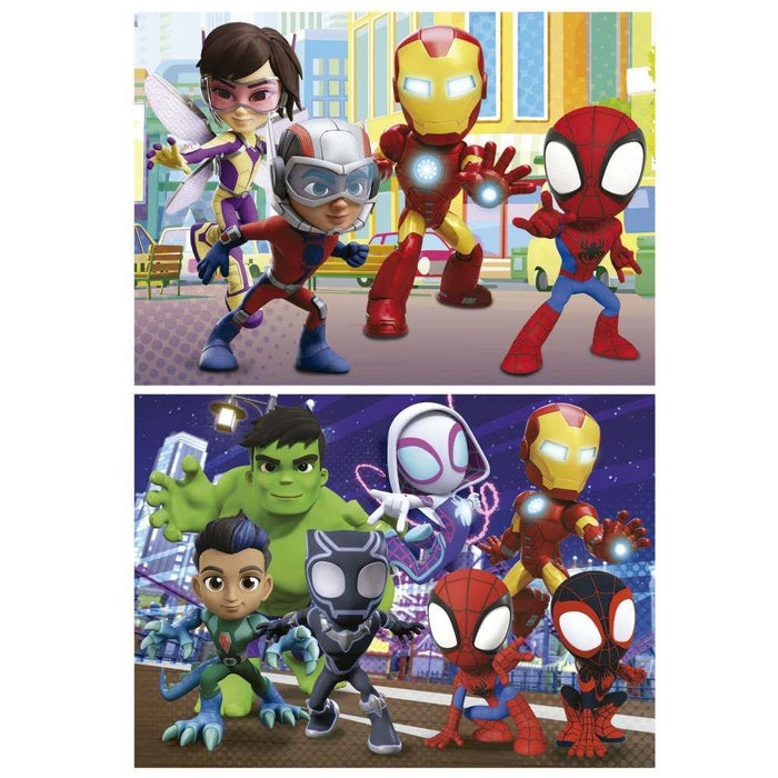 Puzzle Educa Spidey & Friends 2x48 Peças