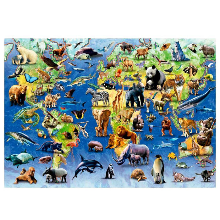 Puzzle Educa Espécies em Perigo de Extinção 500 Peças