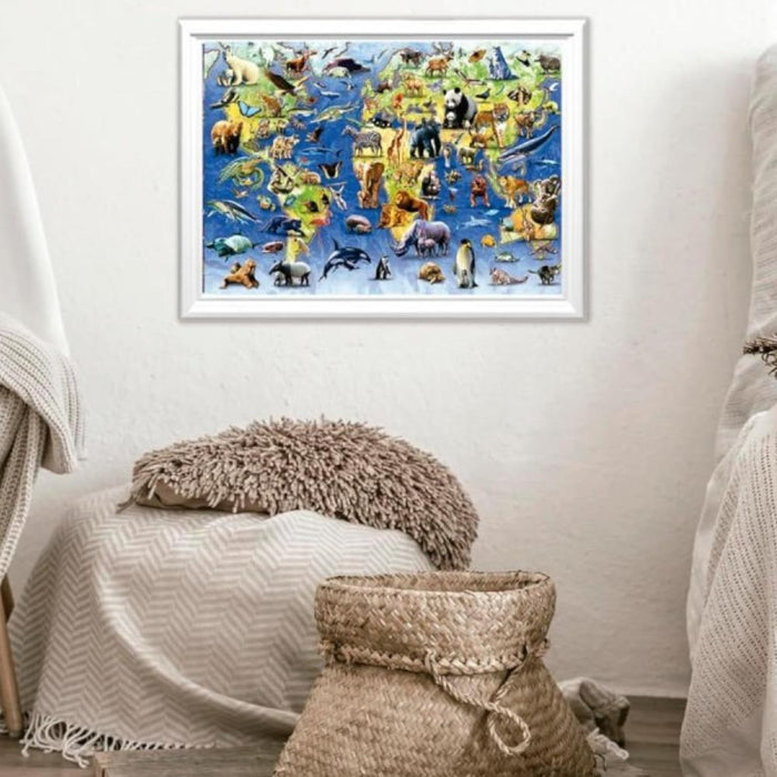 Puzzle Educa Espécies em Perigo de Extinção 500 Peças