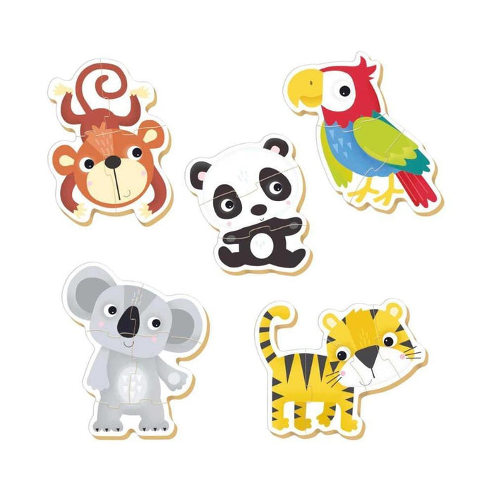 5 Puzzles Educa Baby Fauna Selvagem