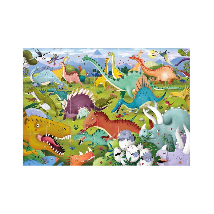 Puzzle Max Educa Dinossauros 28 Peças