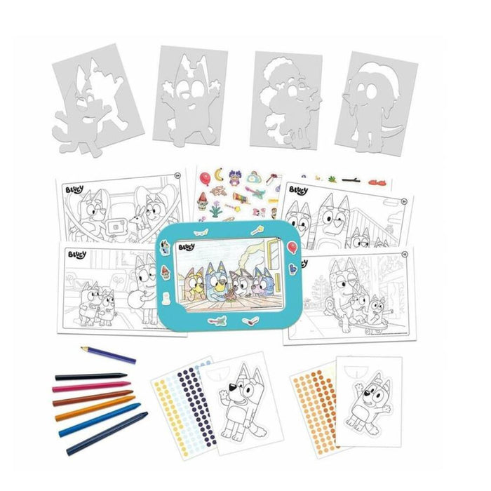 Conjunto de actividades creativas 3 en 1 de Bluey