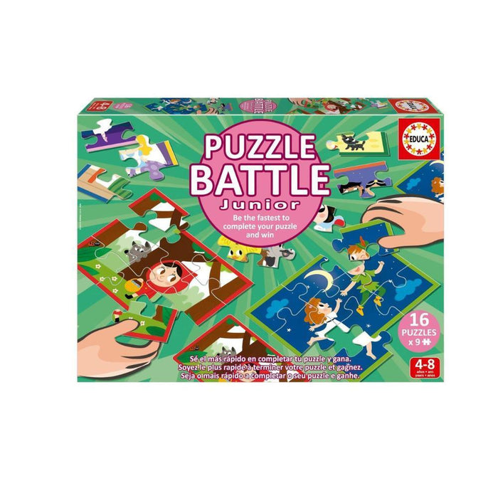 Puzzle Battle Junior Histórias 16x9 Peças