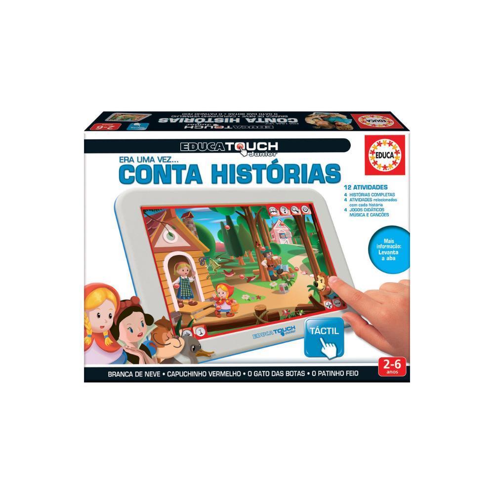 La tableta táctil Educa cuenta historias.