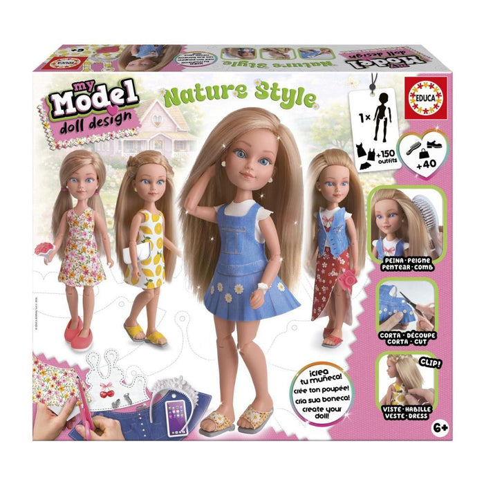 Conjunto Educa My Model Doll Design Nature Style