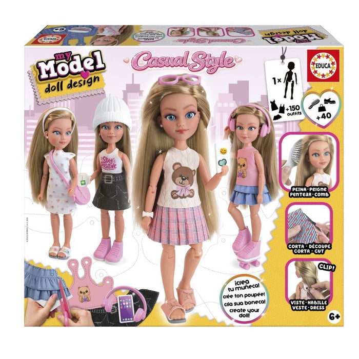 Conjunto Educa My Model Doll Casual Style 150 Looks