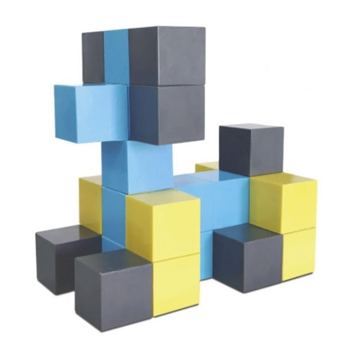 Jogo de Construções Magnéticas Educa Stem Cubes 54 Peças