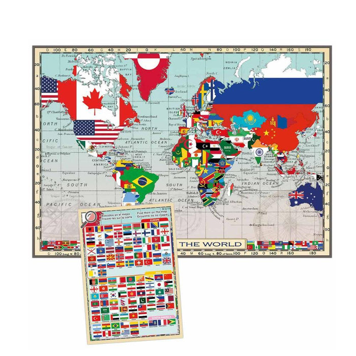 Puzzle Educa Bandeiras do Mundo 150 Peças