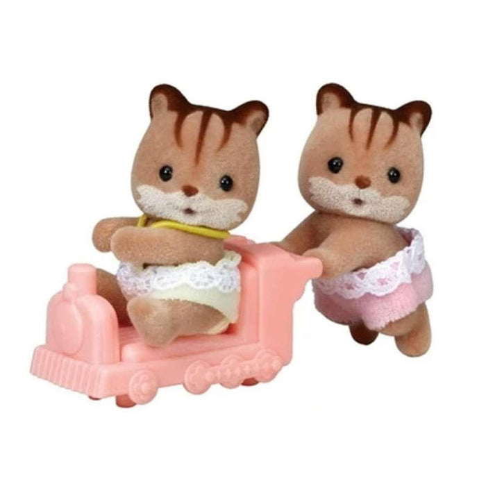 Gémeos da Família Esquilos de Noz Sylvanian Families