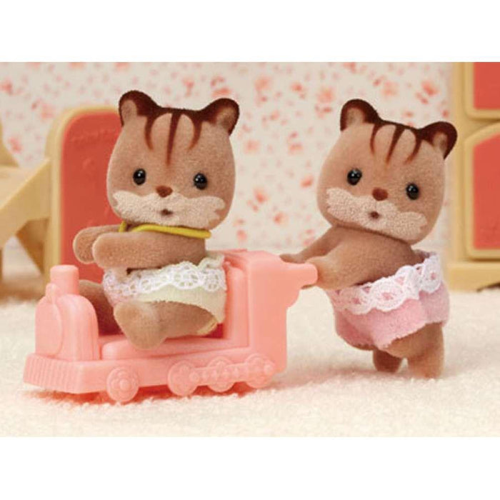 Gémeos da Família Esquilos de Noz Sylvanian Families
