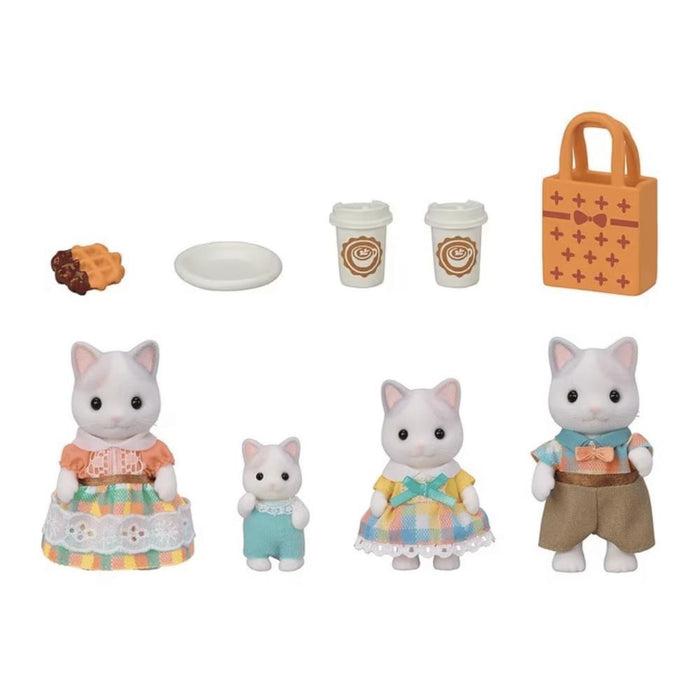 Família Gatos de Leite Sylvanian Families