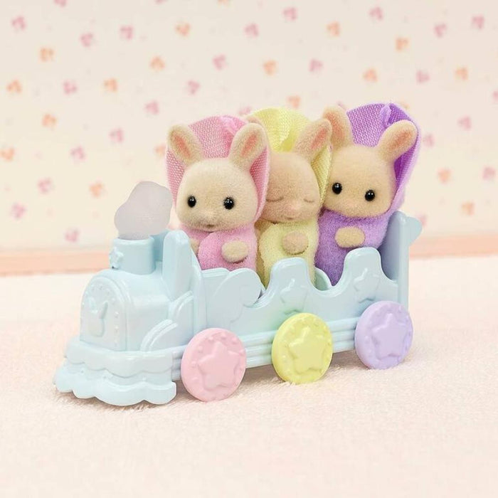 Set Trigémeos Coelhos de Leite na Hora do Banho Sylvanian Families