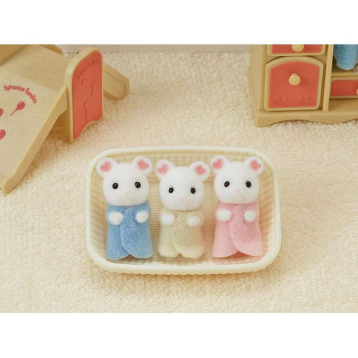 Sylvanian Families Triplets Marshmallow Mouse