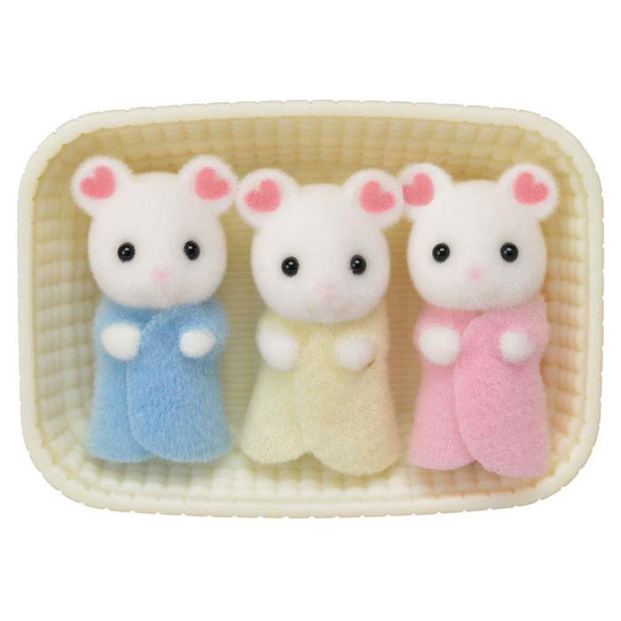 Sylvanian Families Triplets Marshmallow Mouse