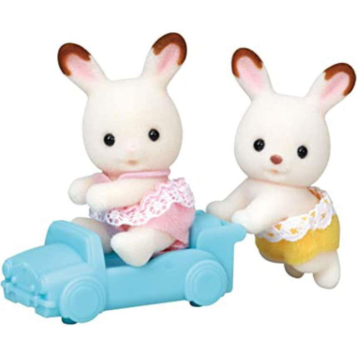Gémeos da Família Coelhos de Chocolate Sylvanian Families