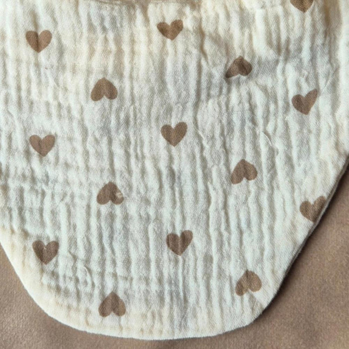 Babete Bandana Rammelaartje Heart Print