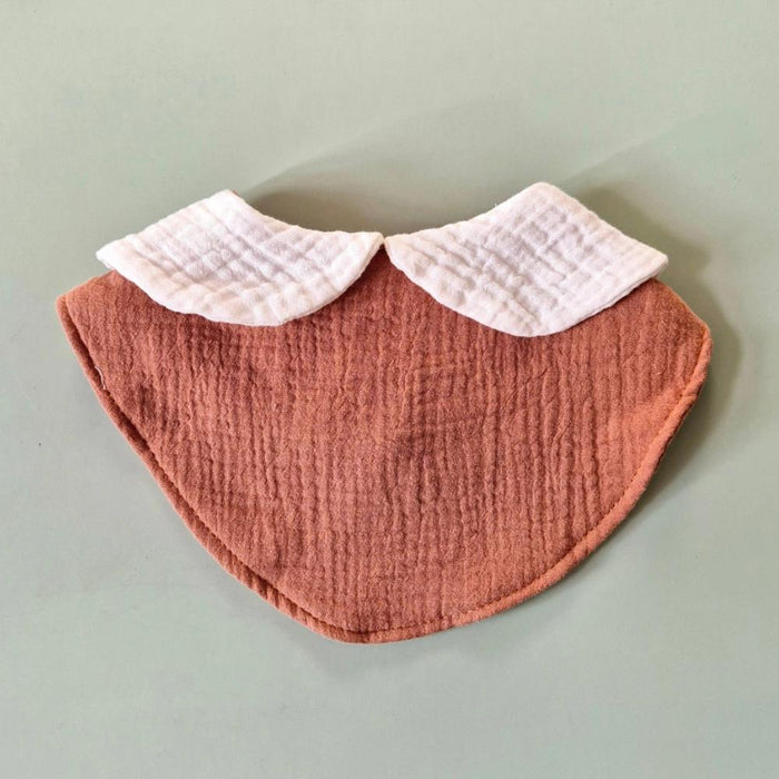 Babete Bandana Rammelaartje Cute Collar Terracotta