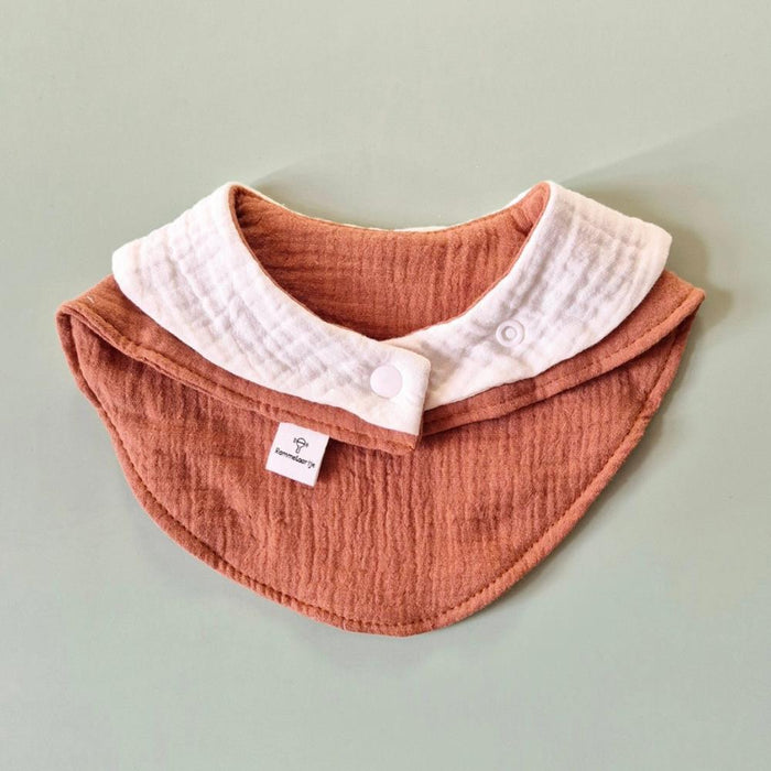 Babete Bandana Rammelaartje Cute Collar Terracotta