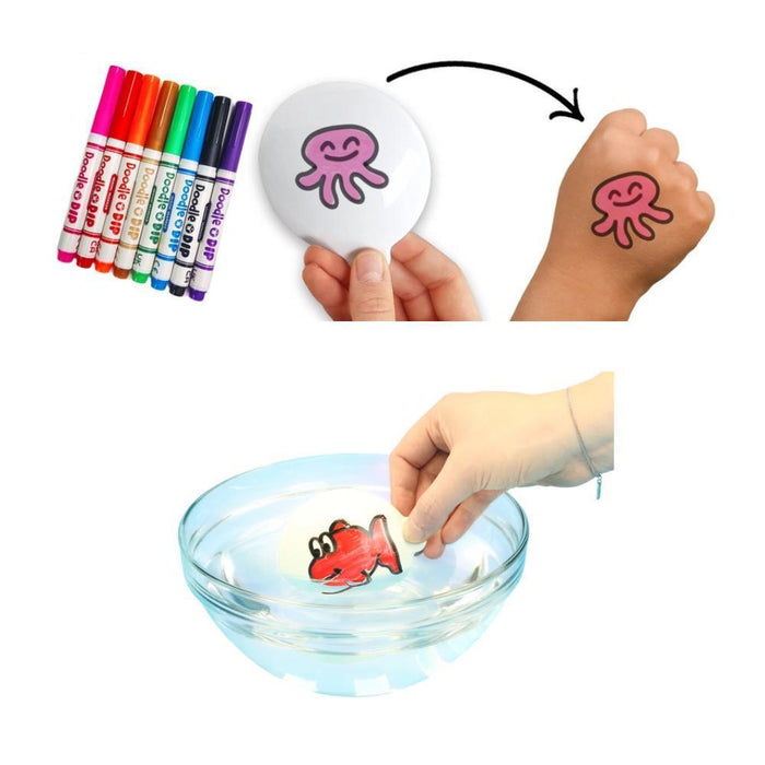 Conjunto para Fazer Desenhos na Água Doodle N´Dip Zimpli