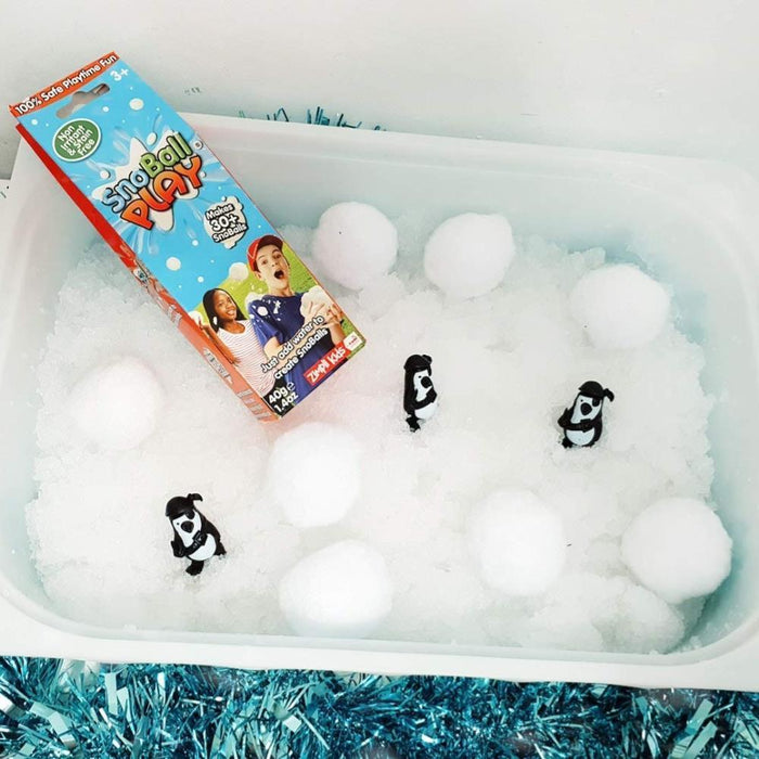 Kit Cria Neve Sensorial Zimpli Snoball Play