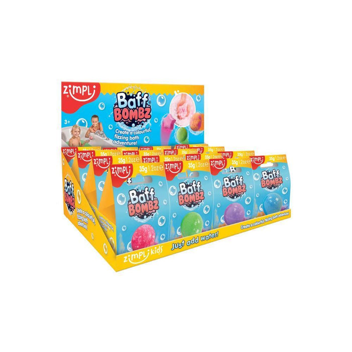 Bomba de Banho com Cheiro a Fruta Zimpli Baff Bombz
