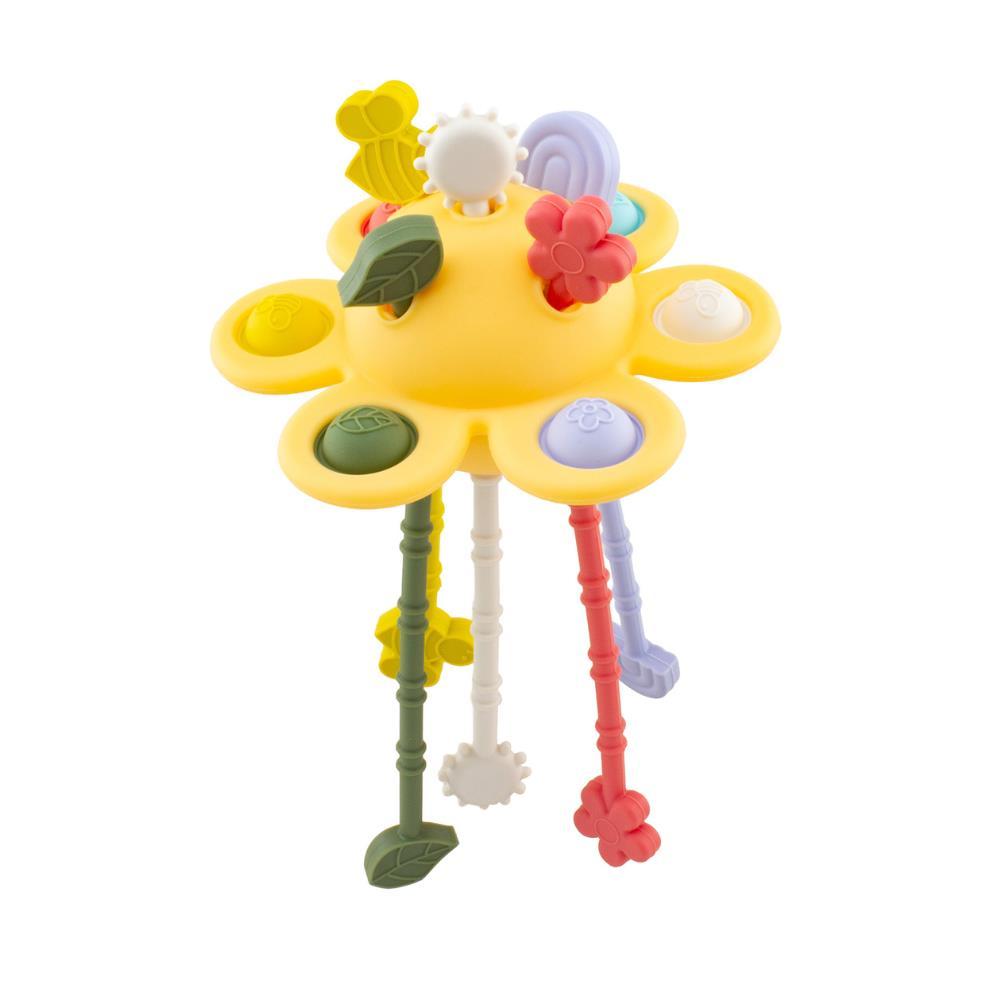 Mordedor Sensorial de Puxar Ulysse Yellow Moon