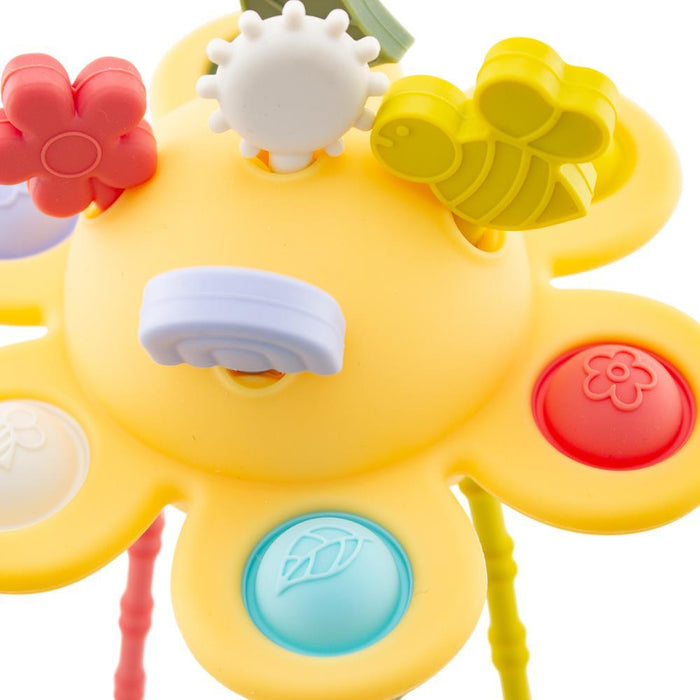 Mordedor Sensorial de Puxar Ulysse Yellow Moon
