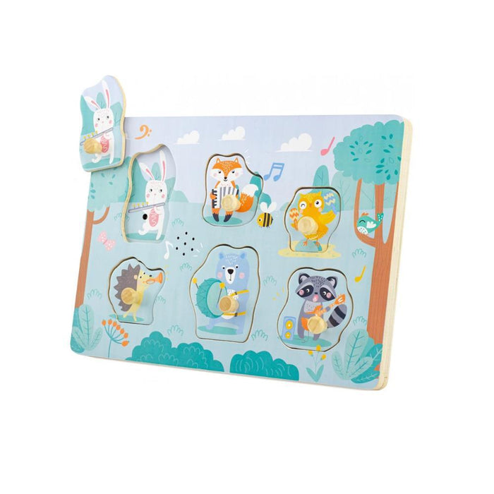 Puzzle de Encaixe com Som Ulysse Animais Musicais