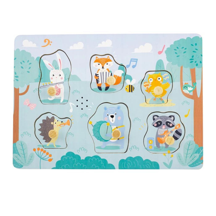 Puzzle de Encaixe com Som Ulysse Animais Musicais