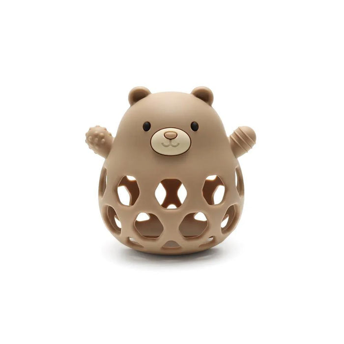 Bola Mordedor Urso em Silicone Rammelaartje Sand