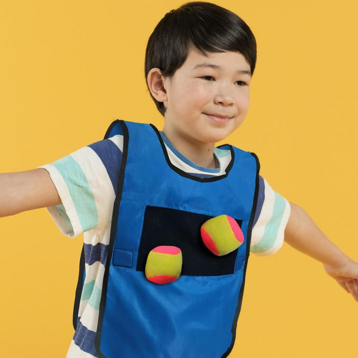 Jogo Body Tag com Coletes em Velcro e 8 Bolas Mad Monkey