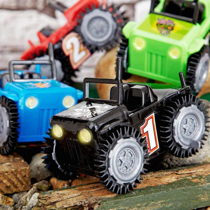 Carro Thumbs Up Micro Stunt Flip Trux com Luz
