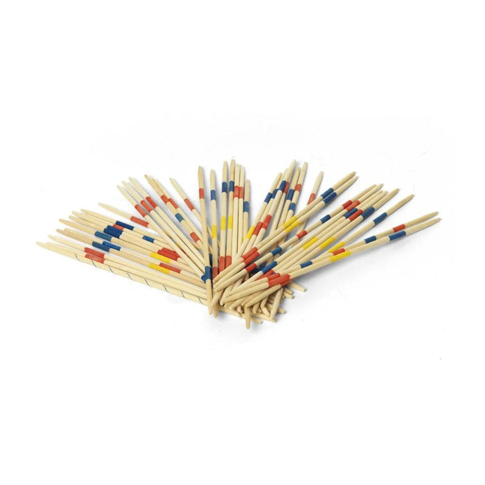 Jogo Mikado com Caixa em Madeira 20cm