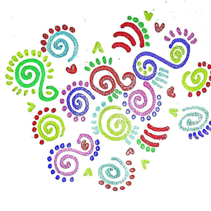 Rotuladores Giotto Turbo Glitter Pastel 8 Bolígrafos