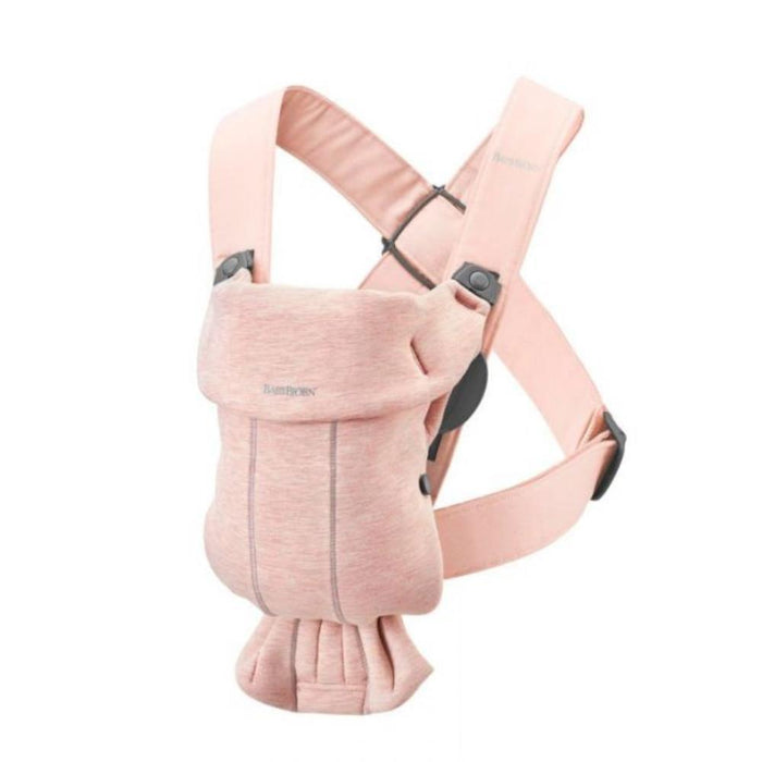 Marsúpio/Porta-Bebés BabyBjörn Mini 3D Jersey Light Pink