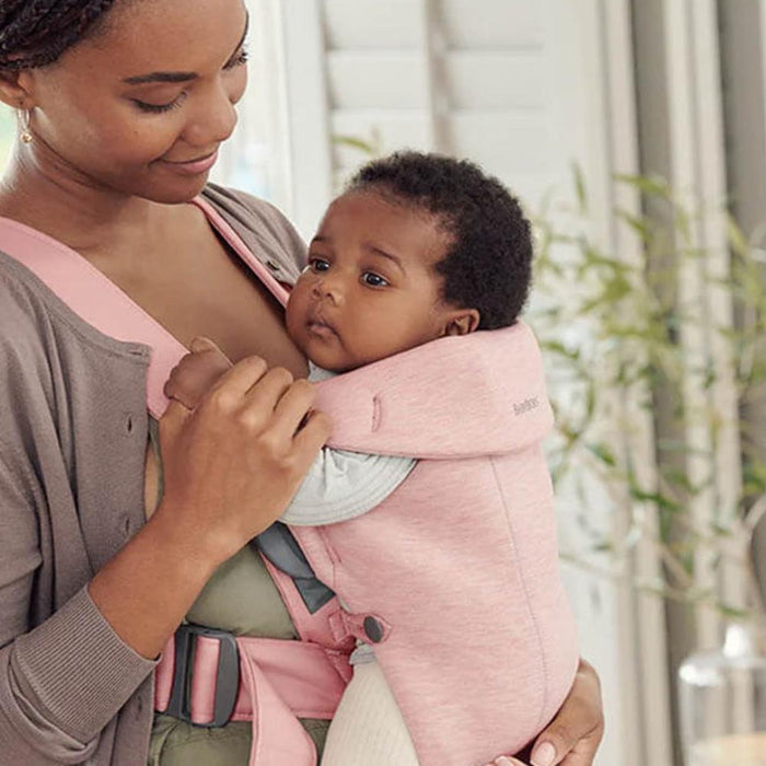 Marsúpio/Porta-Bebés BabyBjörn Mini 3D Jersey Light Pink